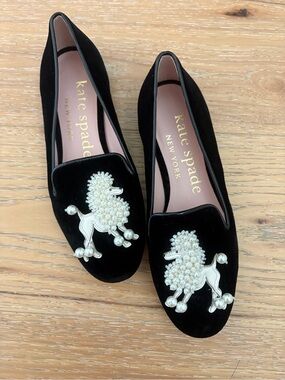 Kate Spade Lounge Poodle Loafers